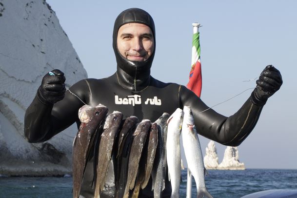 Otto pesci, con cinque corvine, per il vincitore Cioffi (foto F. Fiori)